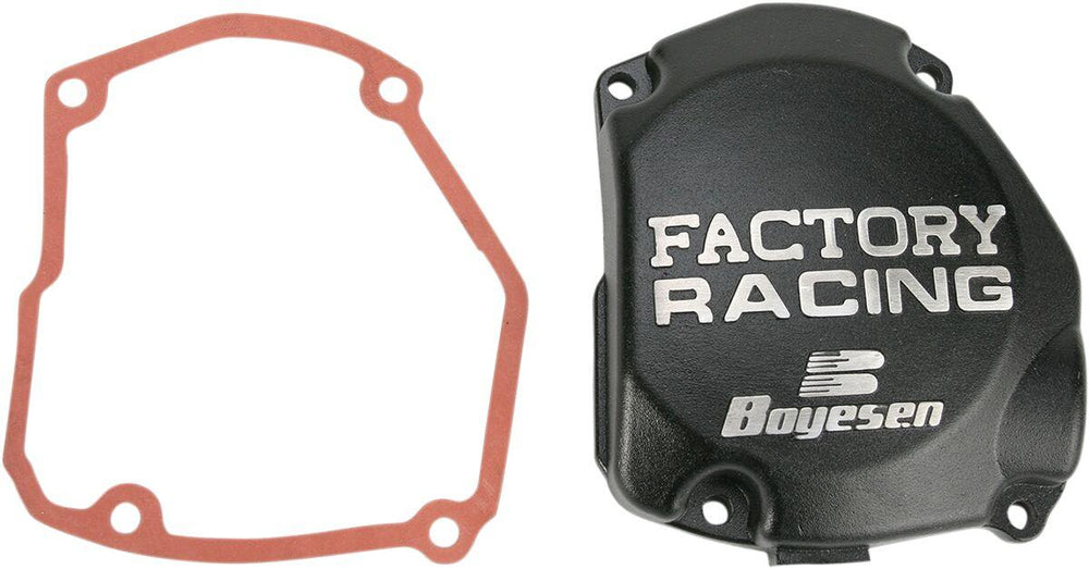 Boyesen Factory Ignition Cover For Suzuki RM 125 1998-2008 - Black