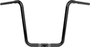 LA Choppers Twin Round Handlebar For Harley Davidson FLTRK 1868 ABS 2020-2023 40.5 cm (16") - Black