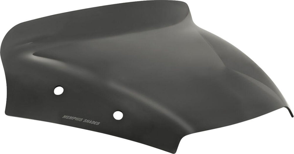 Memphis Shades Spoiler Windshield 76.2 mm (3") - Dark Black Smoke
