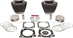 S&S Cycle Cylinder Kit For Harley Davidson FLDE 1750 ABS 2018-2020 - Black Granite/Highlighted Fins