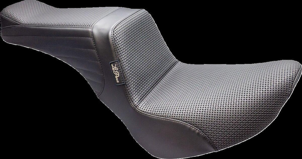 LE Pera Tailwhip Seat For Harley Davidson FLSL 1750 ABS 2018-2021 Basketweave - Black