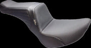 LE Pera Tailwhip Seat For Harley Davidson FLSL 1750 ABS 2018-2021 Basketweave - Black