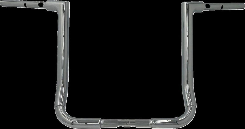 Fat Baggers Inc. 1-1/2" EZ Install Flat Top Handlebar For Harley Davidson FLHLT 1923 ABS 2026 - Chrome