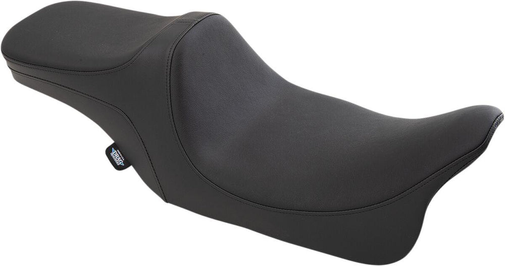 Drag Specialties Predator III 2 Up Smooth Seat For Harley Davidson FLHR 1340 1997-1998 - Black