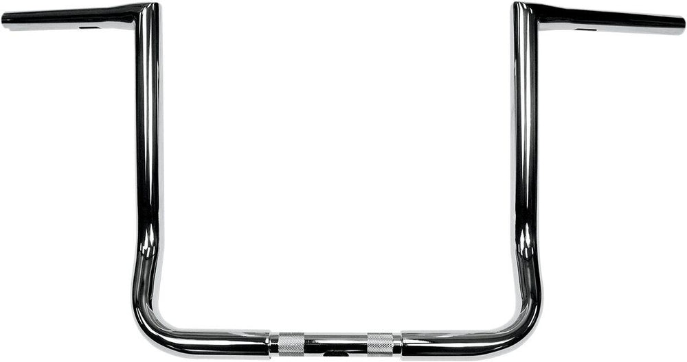 LA Choppers 1-1/4" Twin Peaks Touring Handlebar For Harley Davidson FLHT 1340 1996-1998 35.5 cm (14") - Chrome