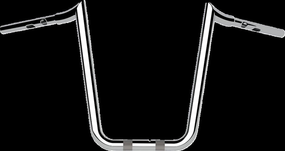 LA Choppers 1-1/4" Prime Ape Handlebar For Harley Davidson FLTRK 1868 ABS 2024 35.5 cm (14") - Chrome