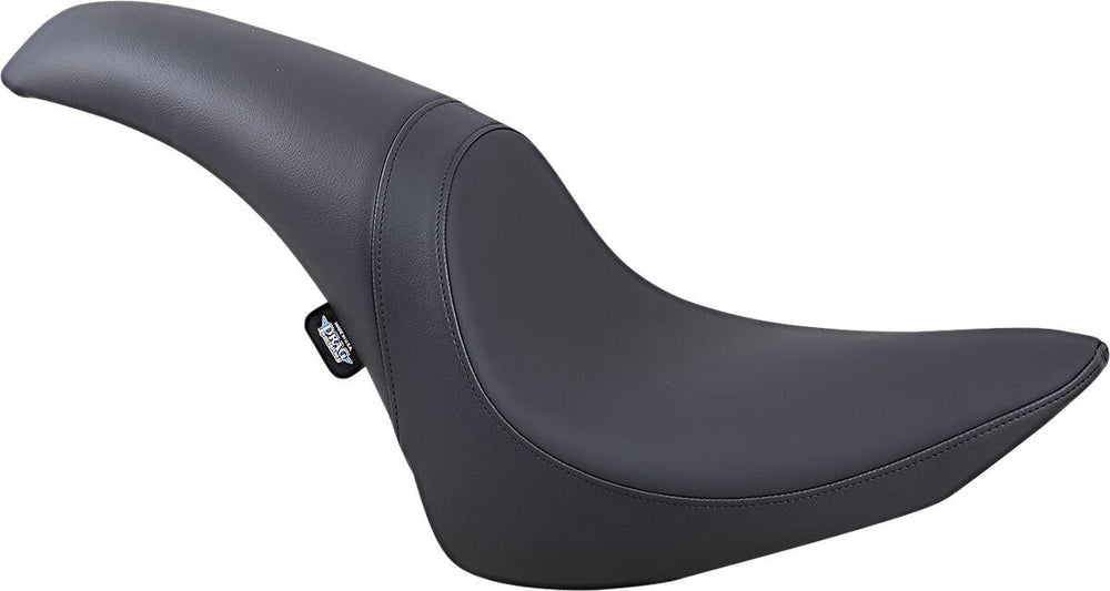 Drag Specialties Predator Smooth Seat For Harley Davidson FLST 1340 1987-1990 - Black