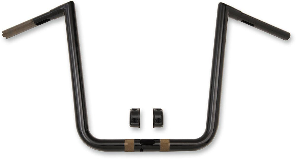 LA Choppers 1-1/4" Hefty Twin Peaks Handlebar For Harley Davidson FLTRK 1868 ABS 2020-2022 48.5 cm (19") - Black