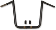 LA Choppers 1-1/4" Hefty Twin Peaks Handlebar For Harley Davidson FLTRK 1868 ABS 2020-2022 40.5 cm (16") - Black