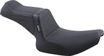 LE Pera Tailwhip Seat For Harley Davidson FXLR 1340 1987-1994 Basketweave - Black