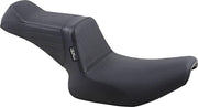 LE Pera Tailwhip Seat For Harley Davidson FXLR 1340 1987-1994 Basketweave - Black