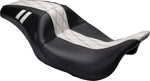 LE Pera Outcast GT Seat For Harley Davidson FLH 1868 ABS 2021 Double Diamond - Black/White