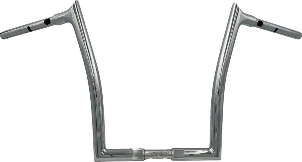 Fat Baggers Inc. 1-1 4" EZ Install Pointed Top Handlebar For Harley Davidson FLHX 1923 2024-2025 35.5 cm (14") - Chrome