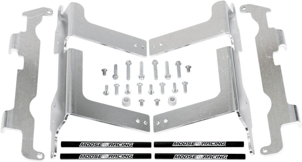Moose Racing Radiator Braces For Honda CRF250R 2004-2009 - Silver