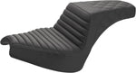 Saddlemen Step Up Tuck-n-Roll/Lattice Seat For Indian Chief 111 ABS 2022-2026 - Black