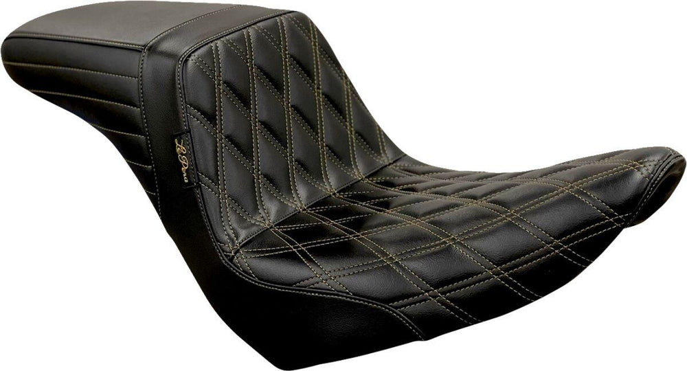 LE Pera Kickflip Seat For Harley Davidson FLSB 1750 ABS 2018-2024 Double Diamond - Black