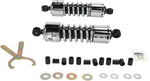Progressive Suspension 412 Series Cruiser Shocks For Kawasaki VN1500 1996-2004 279.40mm (11.00") - Black/Chrome