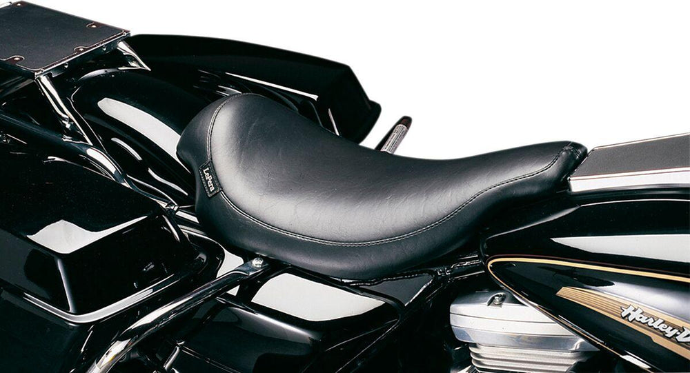 LE Pera Silhouette Solo Seat For Harley Davidson FLHS 1340 1991-1994 Smooth - Black