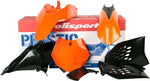 Polisport Plastics Kit For KTM SX65 2009-2011 - OEM Black/Orange
