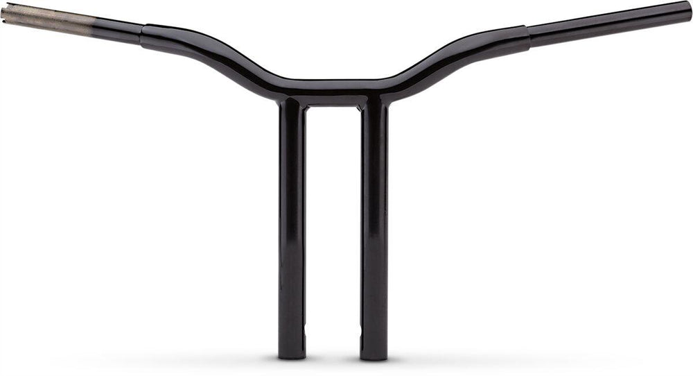 LA Choppers Kage Fighter Welded Straight-Riser Handlebar 30.5 cm (12") - Black