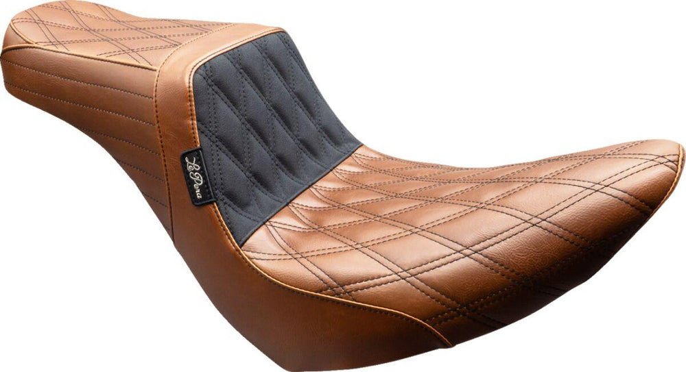 LE Pera Tailwhip Seat For Harley Davidson FLSB 1750 ABS 2018-2021 Double Diamond - Black/Brown