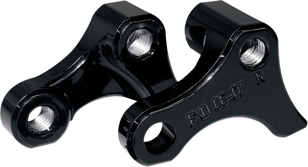 LA Choppers Rear Lowering Kit For Harley Davidson FLD 1690 2012 Rear Lowers 25.40 mm (1.00") - Black