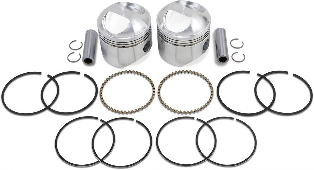 Wiseco High-Performance Piston Kit For Harley Davidson F 1200 1948-1952 +0.010" - Aluminum