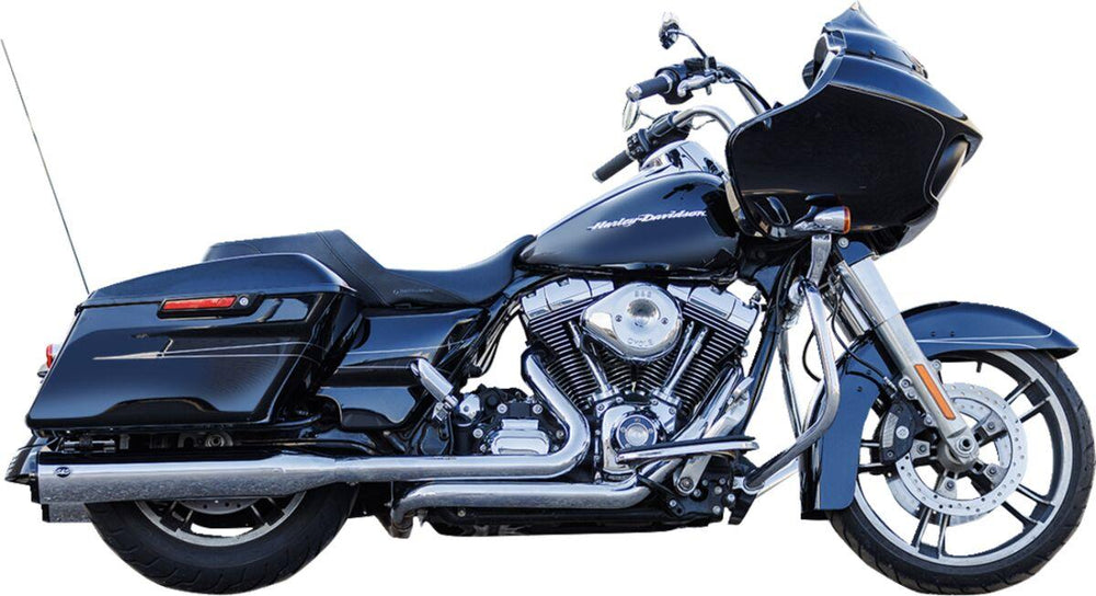 S&S Cycle 4-1/2" GNX Silencers For Harley Davidson FLHR 1340 1995-1998 - Chrome