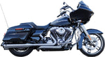 S&S Cycle 4-1/2" GNX Silencers For Harley Davidson FLHR 1340 1995-1998 - Chrome