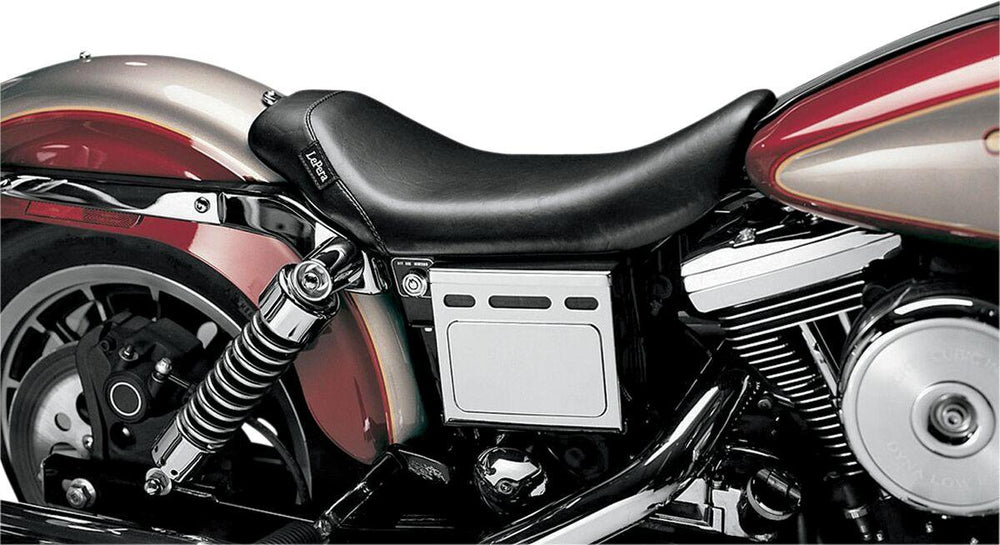 LE Pera Bare Bones Solo Seat For Harley Davidson FXD 1340 1996-1998 - Black