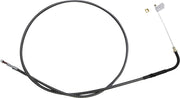 Magnum Shielding KarbonFibr Braided Throttle Idle Cable For Harley Davidson FLD 1690 2012-2013 98.5 cm (38-3 4") - Carbon Fiber Silver