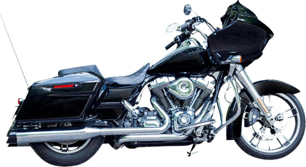 S&S Cycle 4-1/2" MK45 Cutlass Performance Silencers For Harley Davidson FLHR 1340 1995-1998 - Chrome
