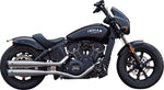 S&S Cycle Grand National  Silencers For Indian Scout 60 2019-2022 - Show Chrome