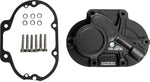 Baker Drivetrain Function-Formed Cable Type Transmission Side Cover Assembly For Harley Davidson FLD 1690 2012-2013 - Black/Wrinkle