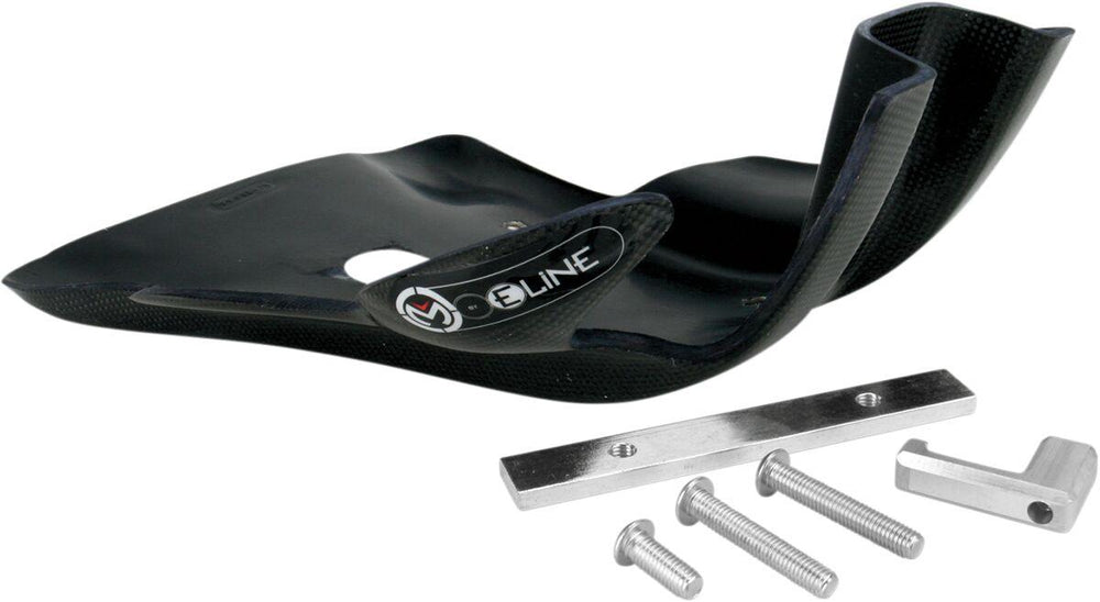 Moose Racing Carbon Fibre Skid Plate For Yamaha YZ250 2005-2017 - Black