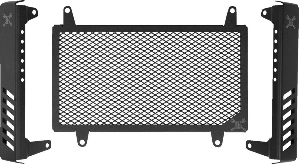 Burly Slash Cut Radiator Guards Set For Honda CMX 1100 Rebel 2021-2024 - Black