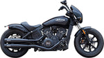 S&S Cycle Grand National Silencers For Indian Scout 60 2019-2022 - Guardian Black