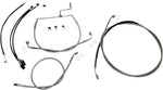 Magnum Shielding XR Handlebar Cable Install Kit For Harley Davidson FLHX 1750 30.5 - 35.5cm (12" - 14") - Chrome Clear-Coated