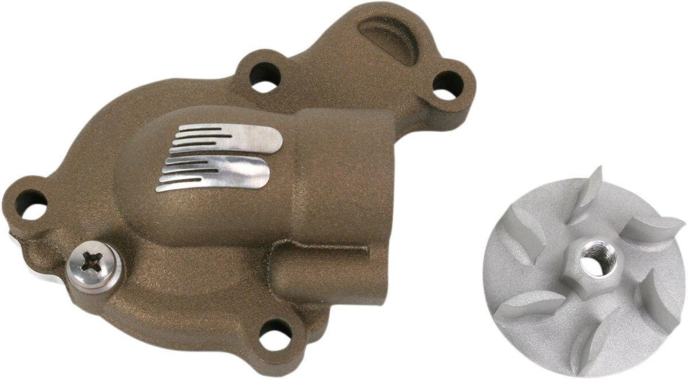 Boyesen Supercooler Water Pump Cover & Impeller Kit For Yamaha YZF450 2010-2013 - Magnesium