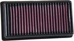 K&N High Flow Air Filter For KTM  Duke 690 2012-2019 - Black Red