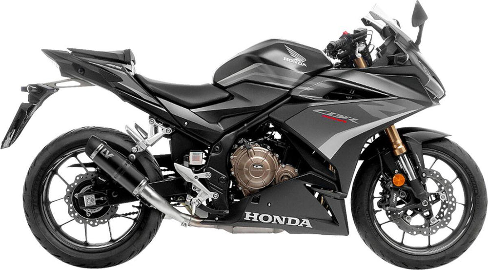 LeoVince GP Corsa EVO Silencer For Honda CB500 ABS 2024-2026 - Black