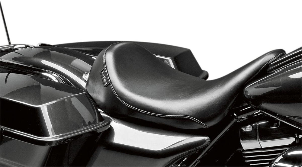 LE Pera Silhouette Solo Seat For Harley Davidson FLHR 1584 2008-2011 Smooth - Black