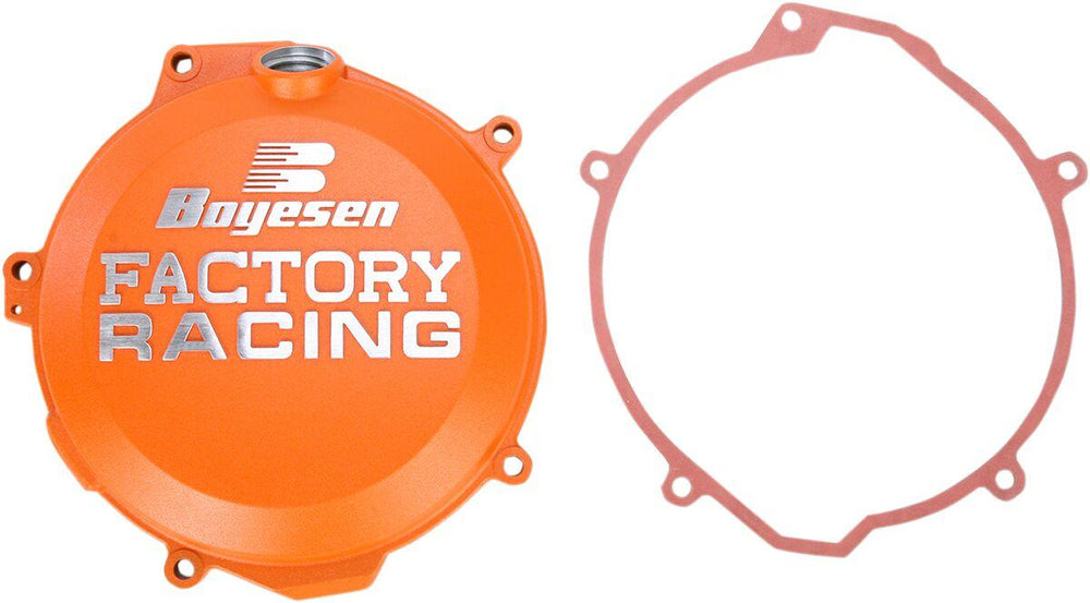 Boyesen Factory Clutch Cover For KTM EXC-F250 2013-2016 - Orange