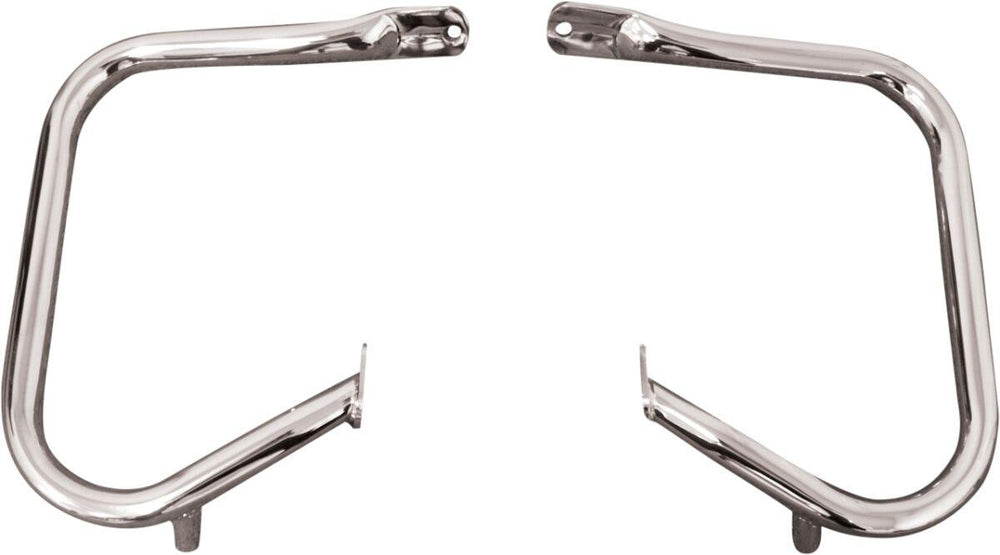 Drag Specialties Big Buffalo Saddlebag Bars For Harley Davidson FLHR 1340 1997-1998 - Chrome