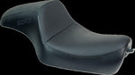 Slyfox The Drifter Seat For Harley Davidson XL1200C 2004-2019 Black Logo/Carbon Fiber/Smooth - Black