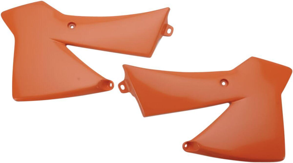 UFO Radiator Scoops For KTM SX65 2002-2008 - KTM Orange