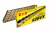 DID 428 VX Chain 134 Links - Gold/Steel