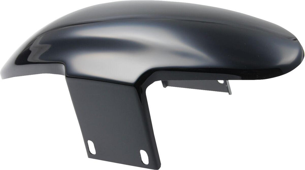 Cult Werk Custom V1 Fender For Harley Davidson FLHX 1690 2014-2016 Front - Gloss Black