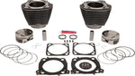 S&S Cycle Cylinder Kit For Harley Davidson FLDE 1750 ABS 2018-2020 - Black Granite/Highlighted Fins