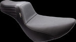 LE Pera Tailwhip Daddy Long Legs Low Rider Seat For Harley Davidson FLSB 1750 ABS 2018-2024 Basketweave - Black